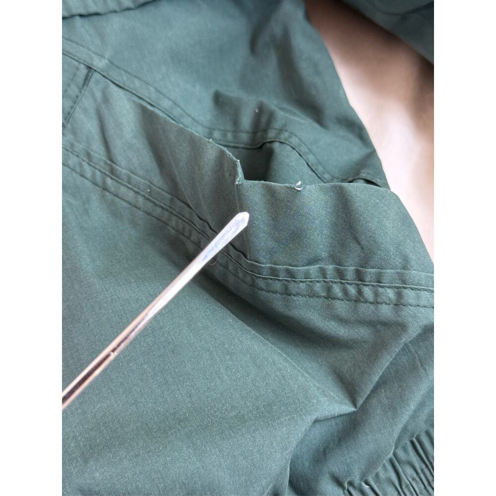 Vintage Members Only Windbreaker Jacket Mens XL Teal Colorblock 90s Grunge - Picture 10 of 10